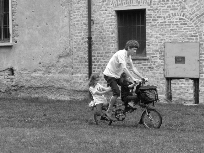 brompton with child seat